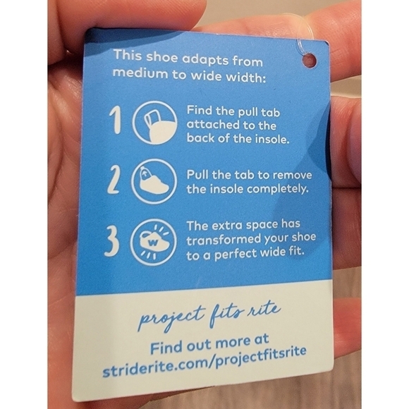 Stride Rite 360 Carson Toddler Blue Grey Sneakers size 3 months - Picture 5 of 7